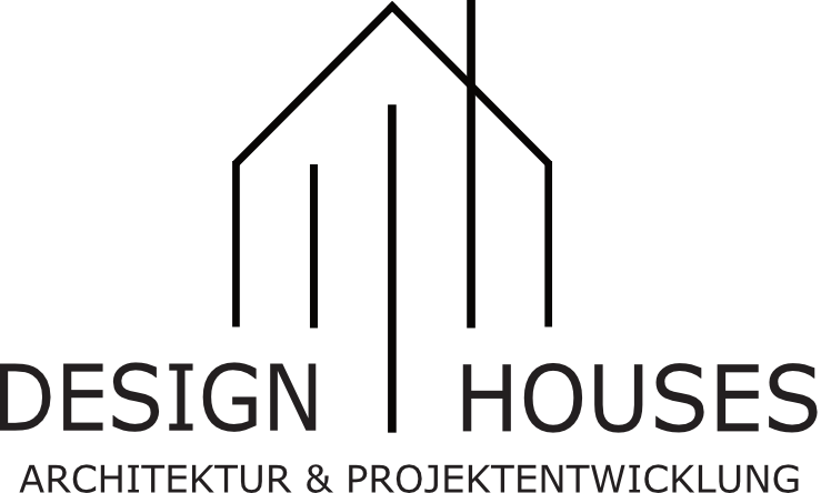 Designhouses Logo transparent schwarz quadrat